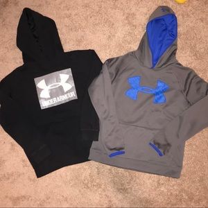 Boys Under armour hoodies!